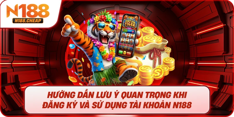 Hướng Dẫn Lưu Ý Quan Trọng Khi Đăng Ký và Sử Dụng Tài Khoản N188